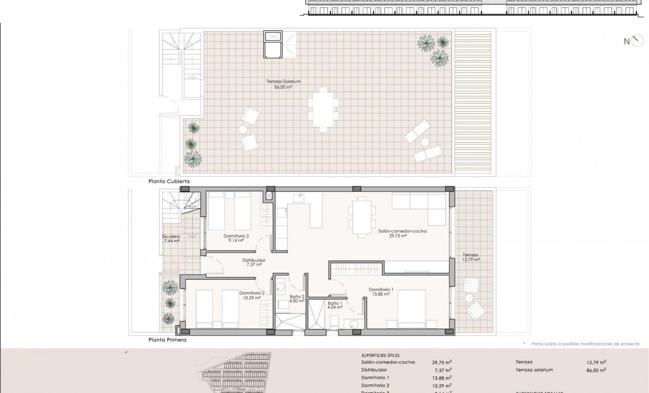 Nieuwbouw woningen - Penthouse - Pulpi - Aguilón Golf