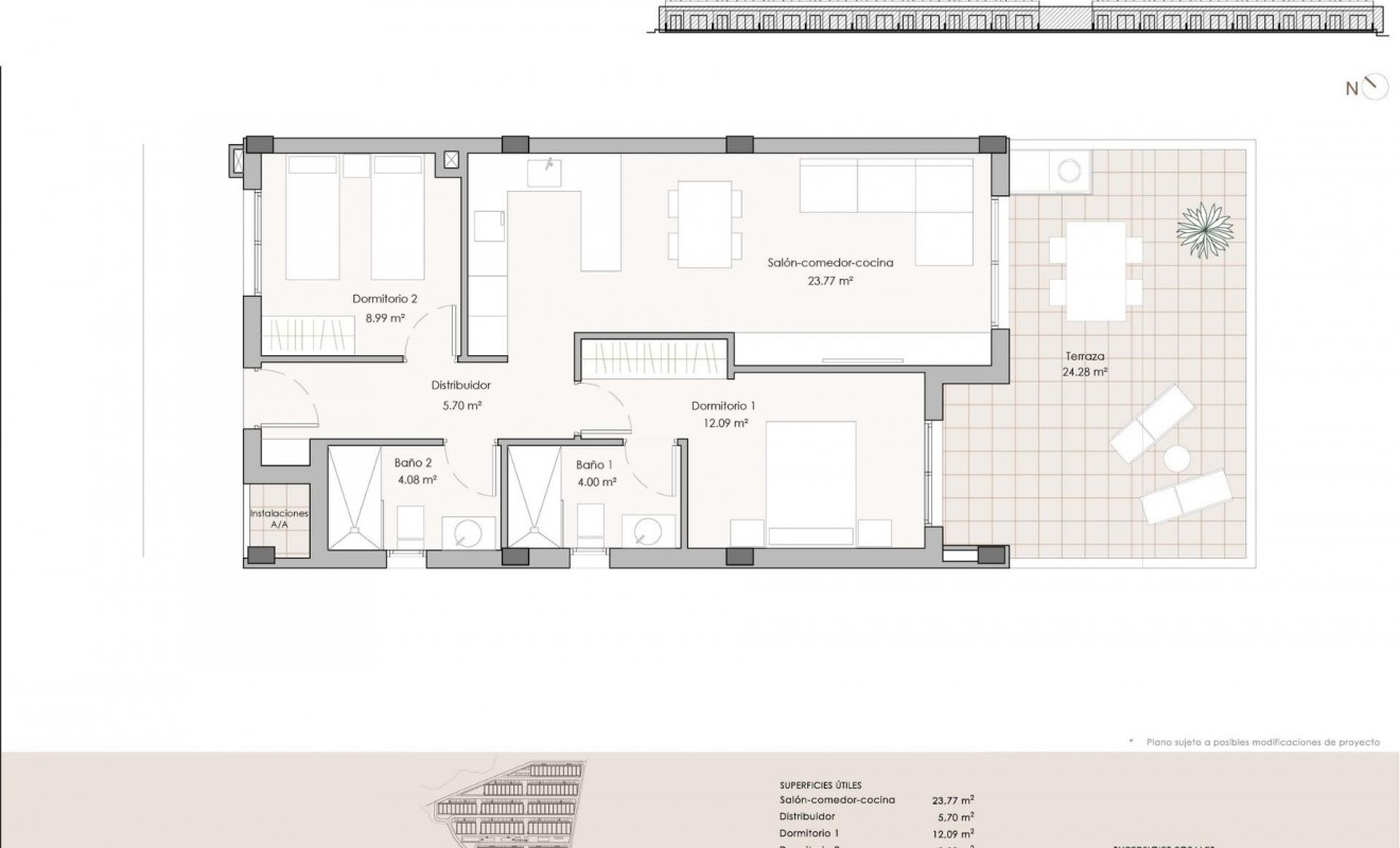 Nieuwbouw woningen - Appartement - Pulpi - Aguilón Golf