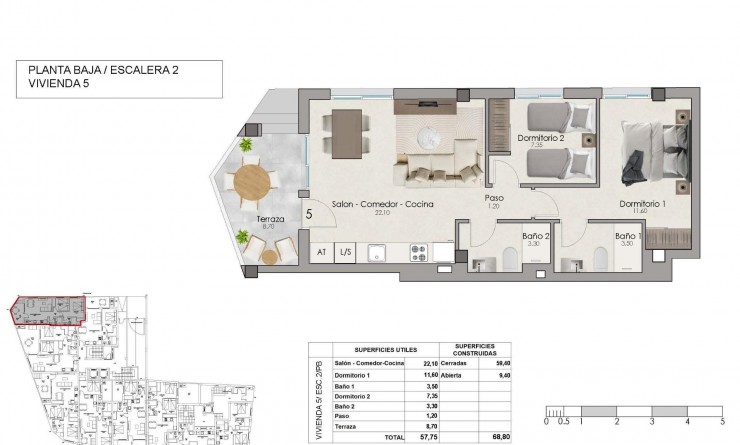 New Build - Apartment - Santa Pola - Estacion de autobuses