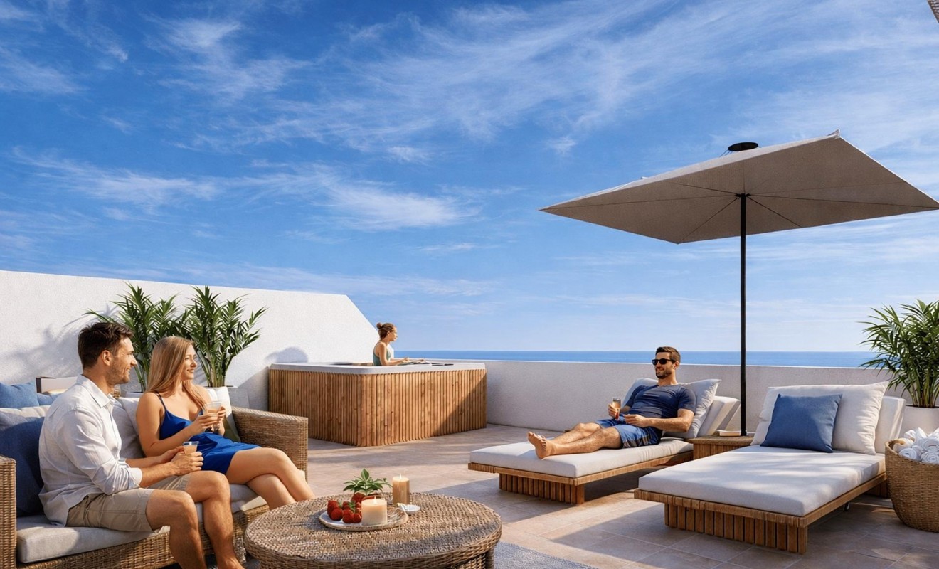 New Build - Apartment - Los Alcázares - Serena Golf