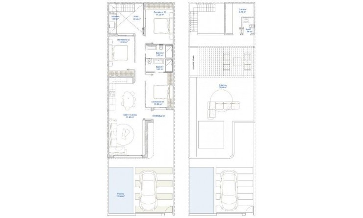 New Build - Town House - San Pedro del Pinatar - Pueblo