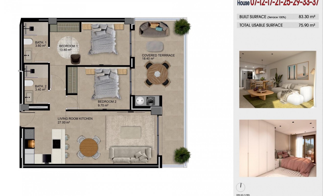 New Build - Apartment - Guardamar del Segura - PUERTO