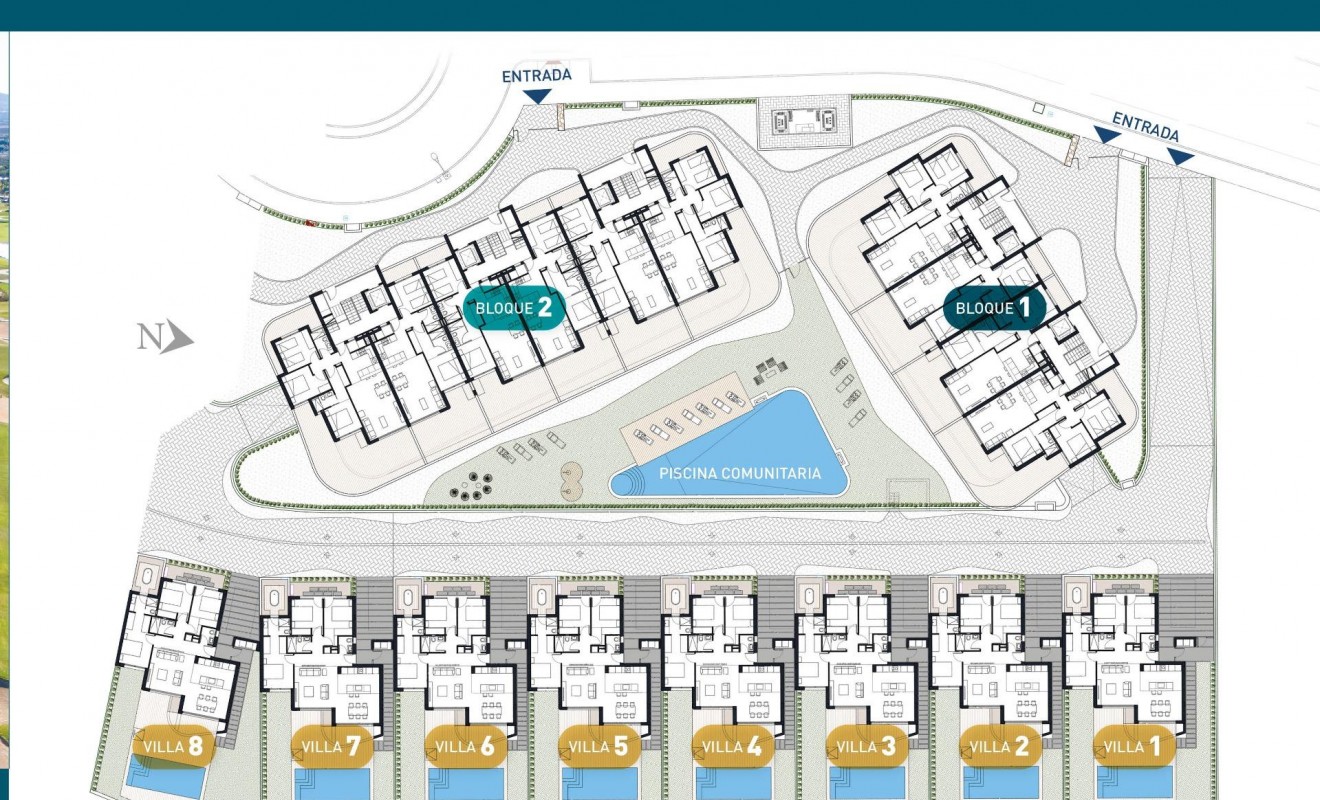 New Build - Apartment - Los Alcázares - Serena Golf