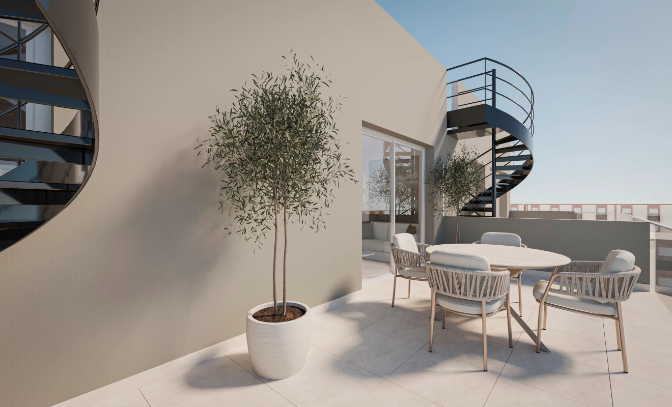 Nieuwbouw woningen - Penthouse - Torrevieja - torrevieja