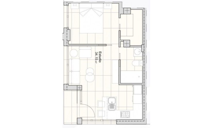 Nieuwbouw woningen - Appartement - San Javier - pueblo