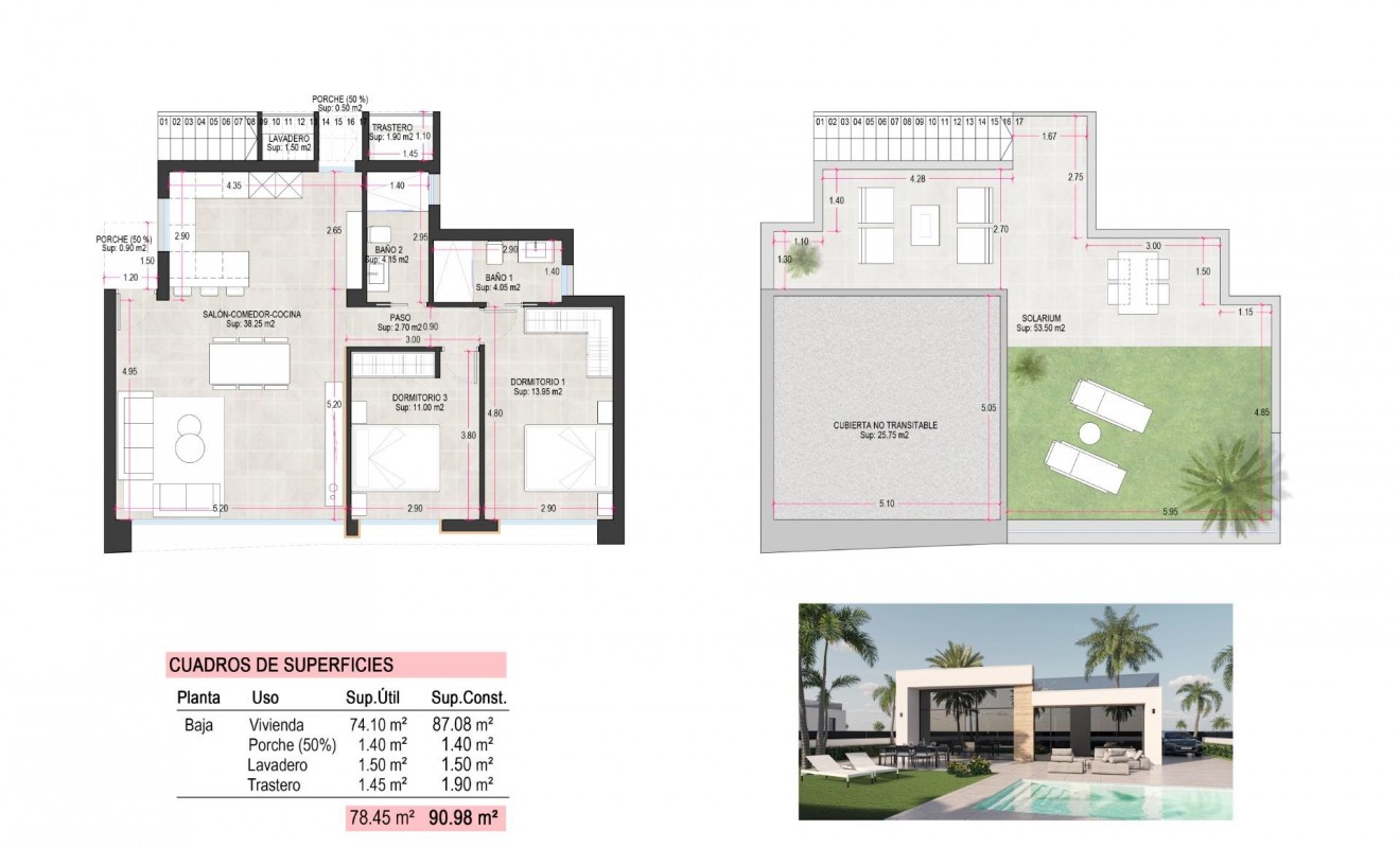 Nieuwbouw woningen - Villa - Alhama de Murcia - Condado de Alhama