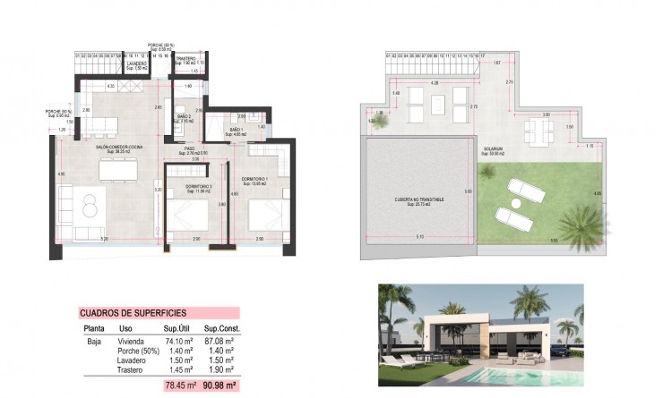 Nieuwbouw woningen - Villa - Alhama de Murcia - Condado de Alhama